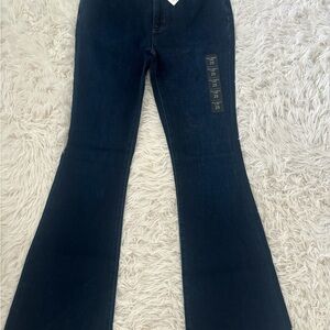 J. Crew Blue Flare Wide Leg Jeans